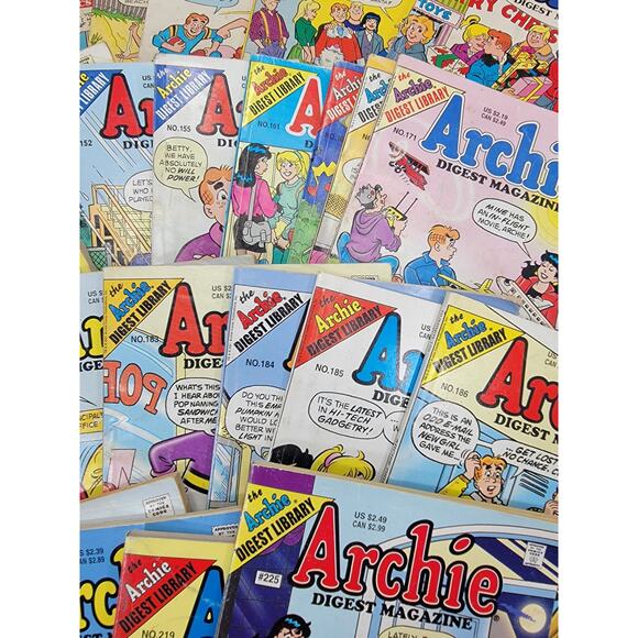 The Archie Digest Library Archie Digest Magazine Lot of 25 Books - Picture 8 of 12